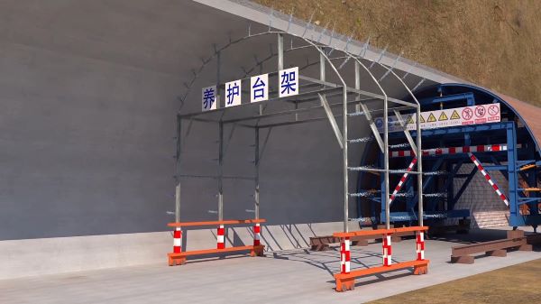 西城区隧道施工动画制作公司 - 隧道施工工艺和施工方法 - 隧道施工汇报动画视频 - bim 工程施工动画